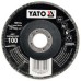 Yato Lamellás csiszolókorong, P80, 125x22,2mm